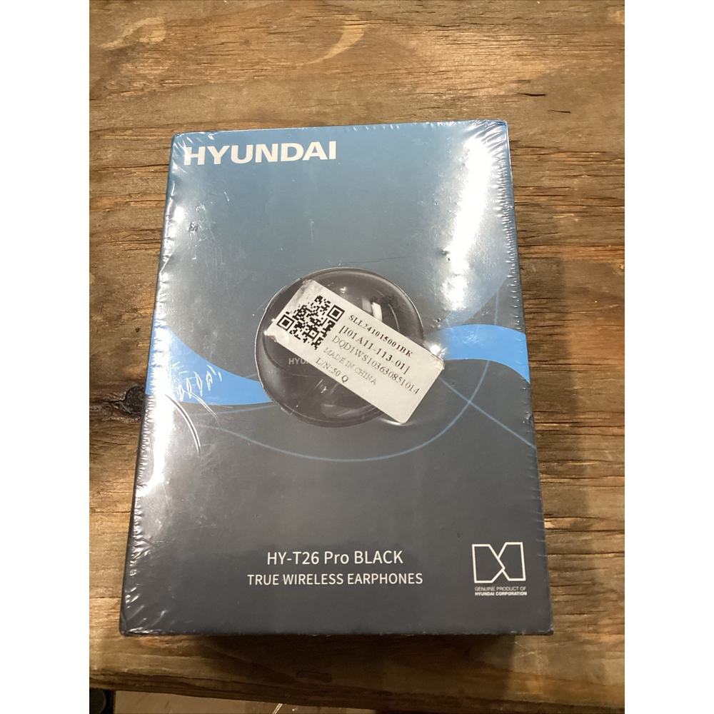 Sealed Hyundai HY-T26 Pro Black Modern True Wireless Earphones 5.4 Version